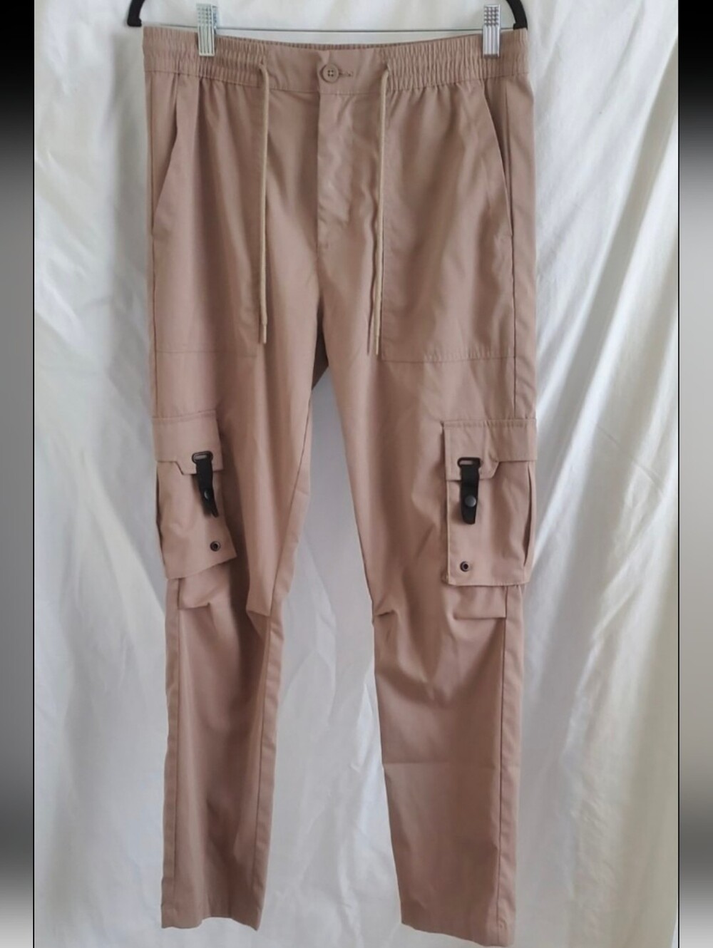 Tan Pants Cargo Pants Men's Pants Forever 21 Pants Size Small Cargo Pants Men - Picture 2 of 12